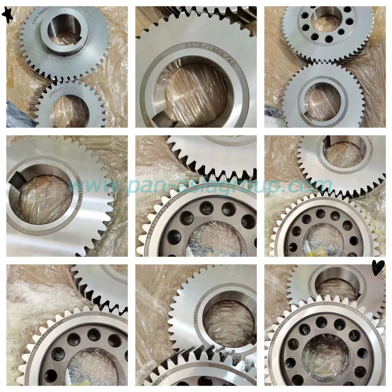 Gears for air compressor